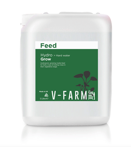 V-Farm Feed - Hydro Grow - Base Feed Nutrient for Hydroponic Growing